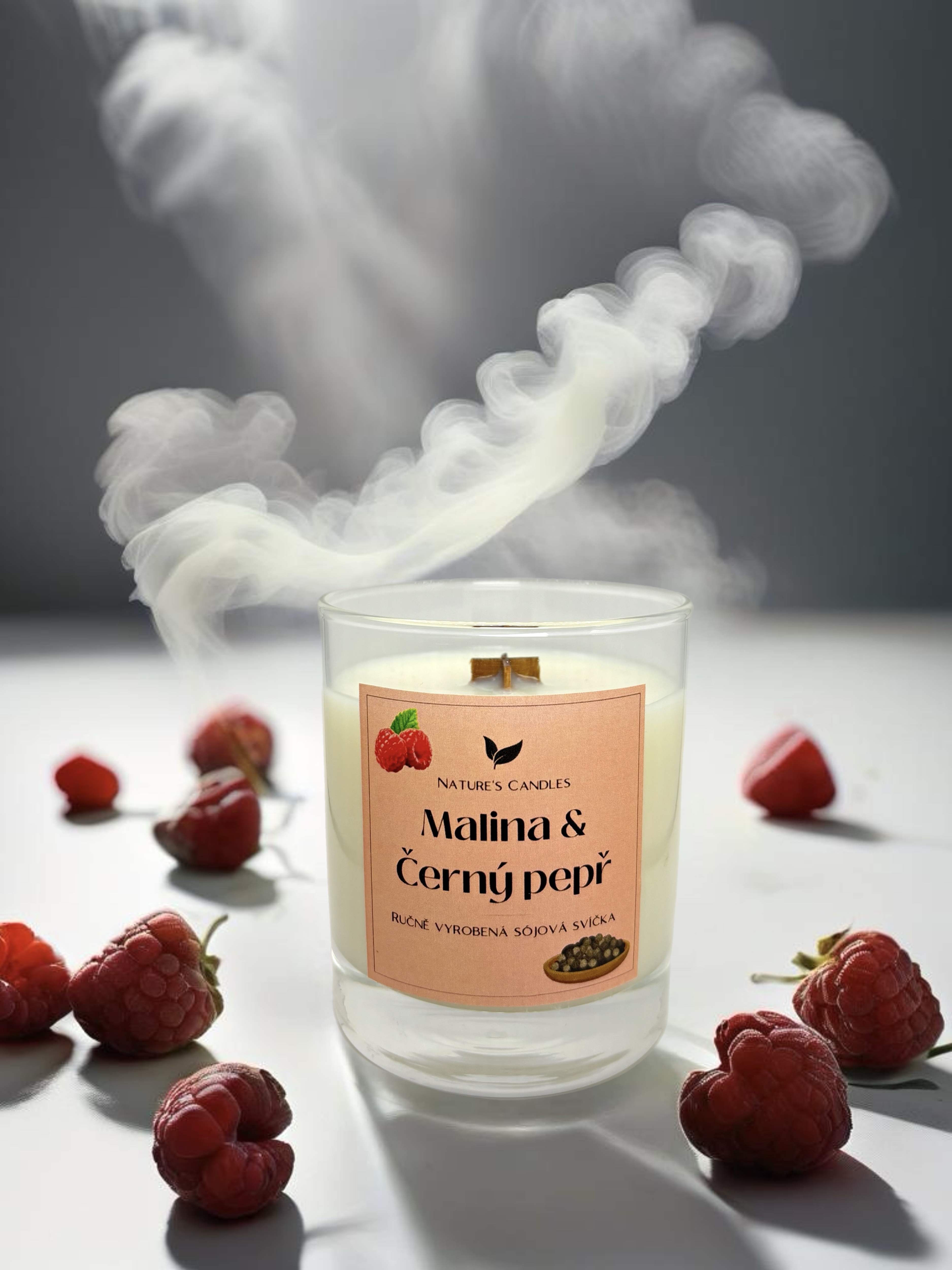 Svíčky s dřevěným knotem