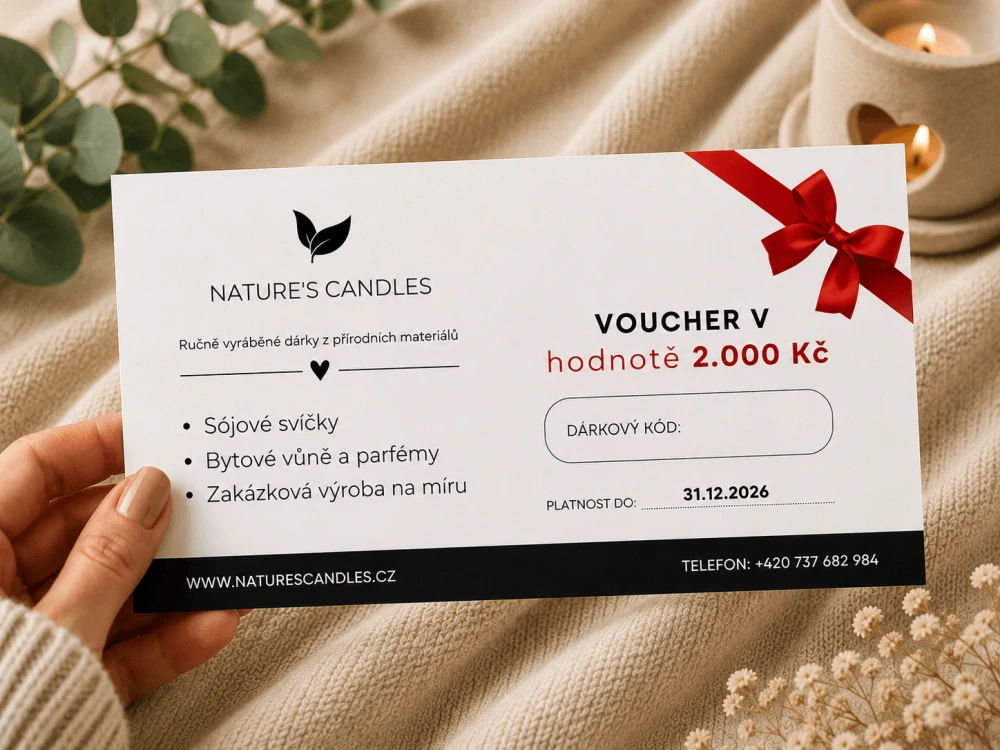 Dárkový voucher - 2.000 Kč