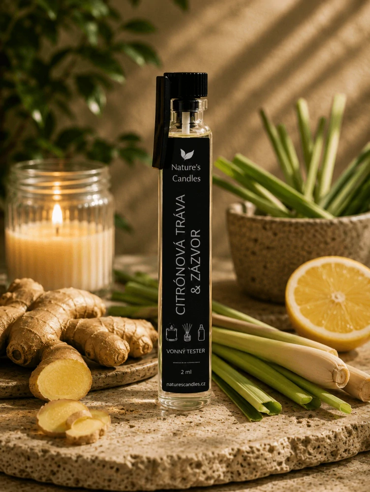 Vzorek vůně | Citrónová tráva & Zázvor | 2ml
