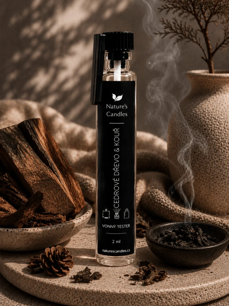 Vzorek vůně | Cedrové dřevo & Kouř | 2ml