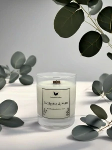 Sójová svíčka - Eucalyptus & Máta