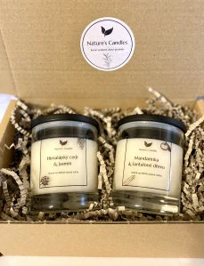 Dárkové balení svíček