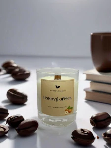 Sójová svíčka - Lískový oříšek