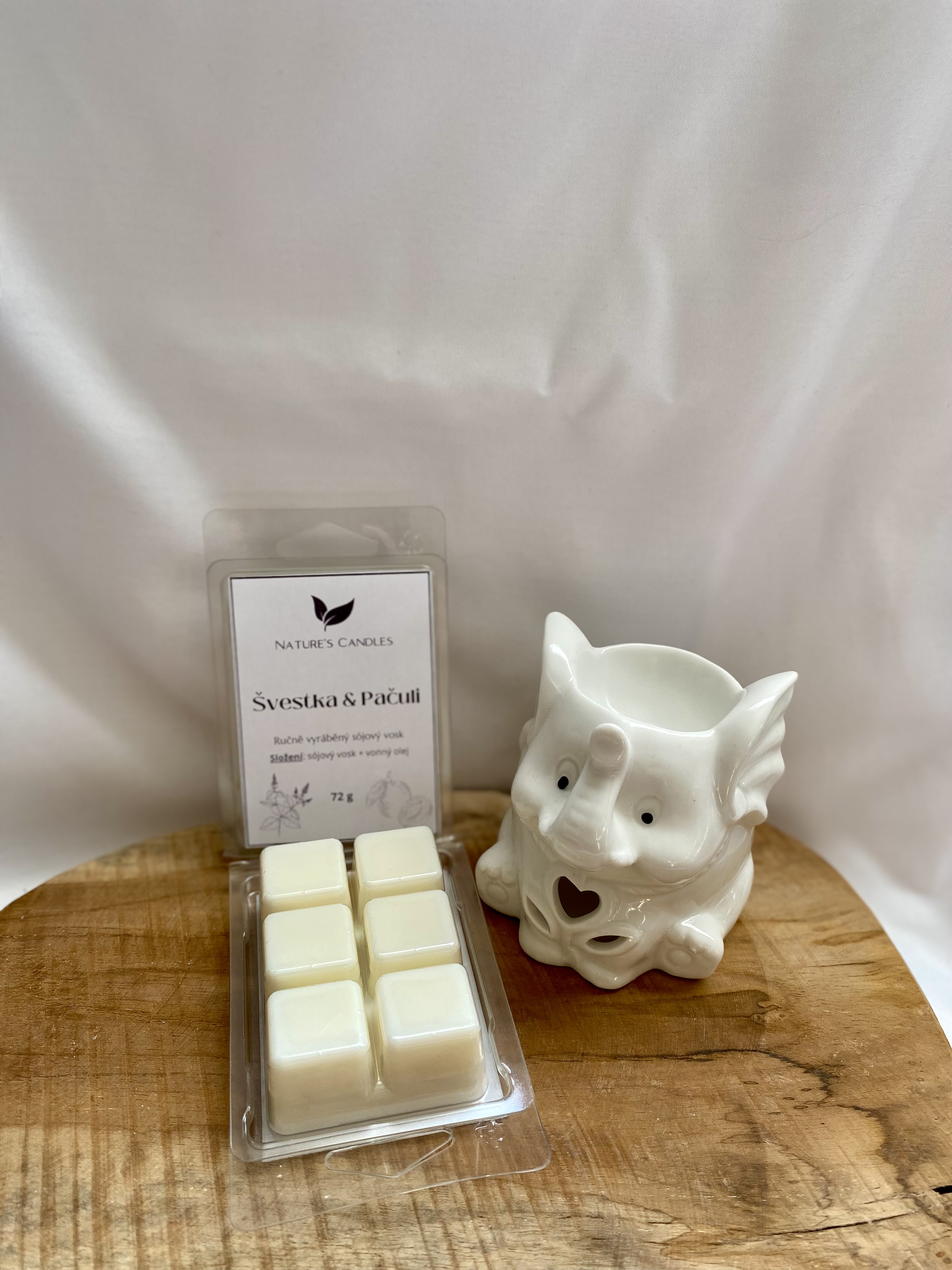 Vonný vosk - Švestka & Pačuli