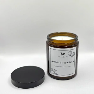 Sójová svíčka - Jahoda & Rebarbora