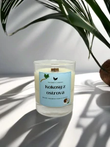Sójová svíčka - Kokosy z ostrova