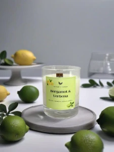 Sójová svíčka - Bergamot & Verbena
