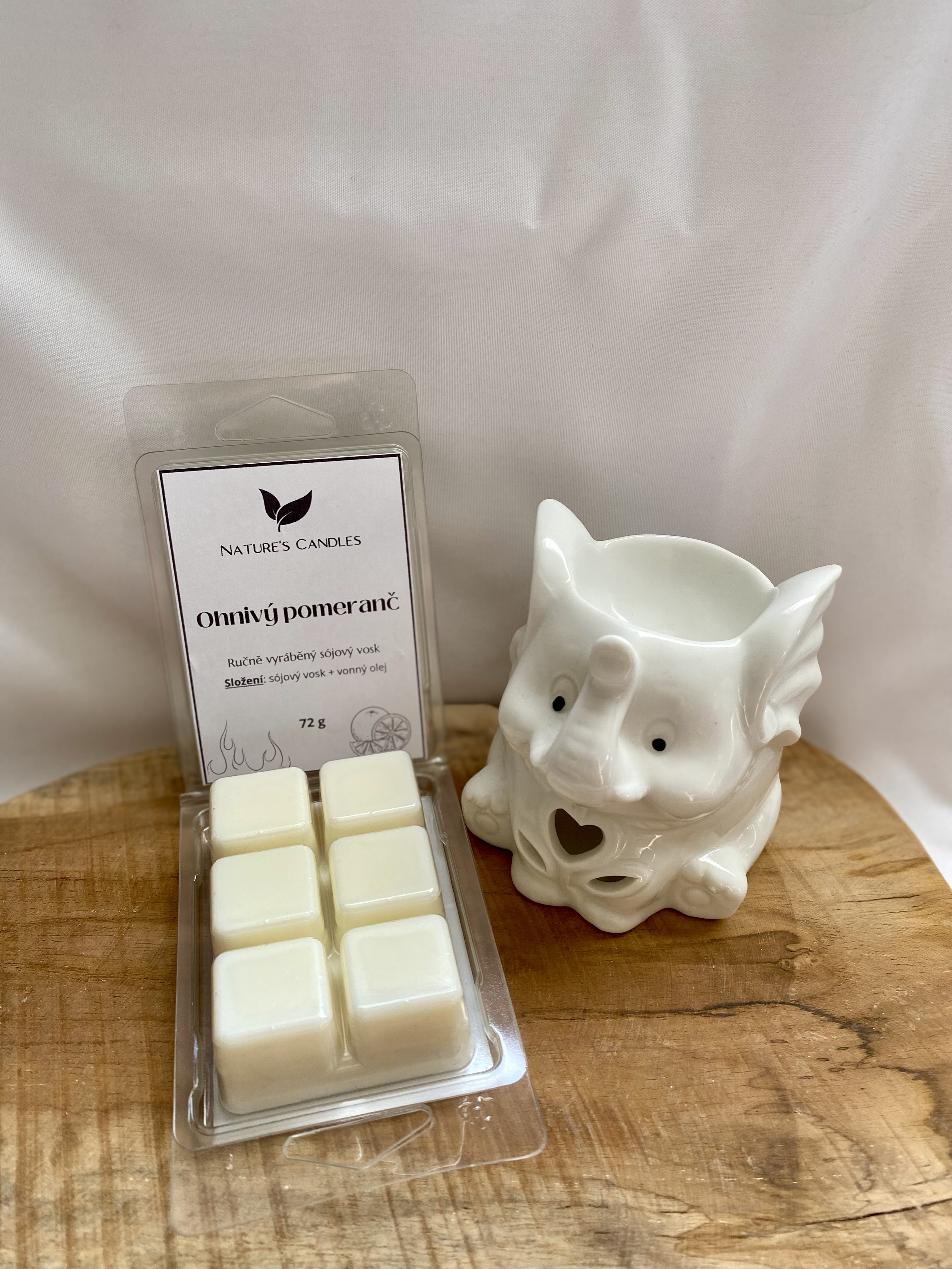 Vonný vosk - Ohnivý pomeranč