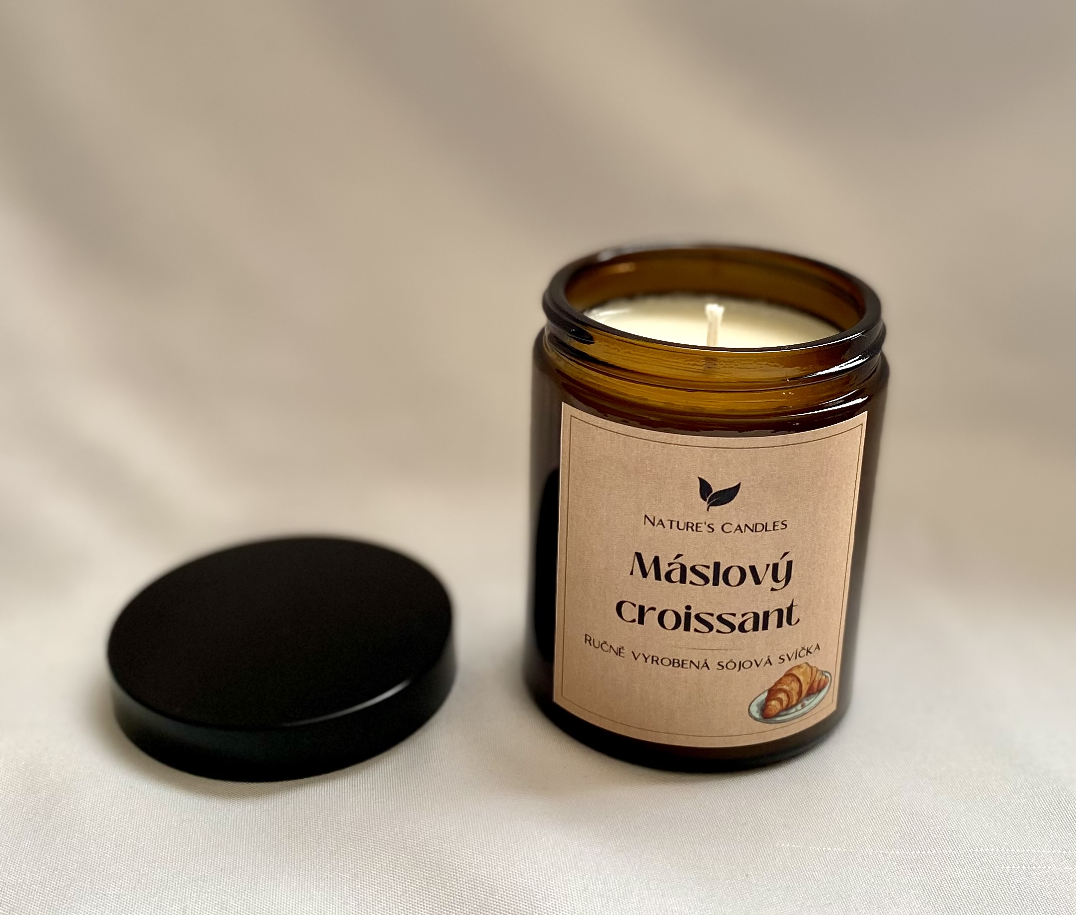 Sójová svíčka - Máslový croissant