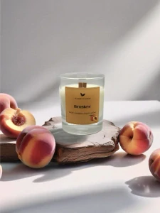 Sójová svíčka - Broskev