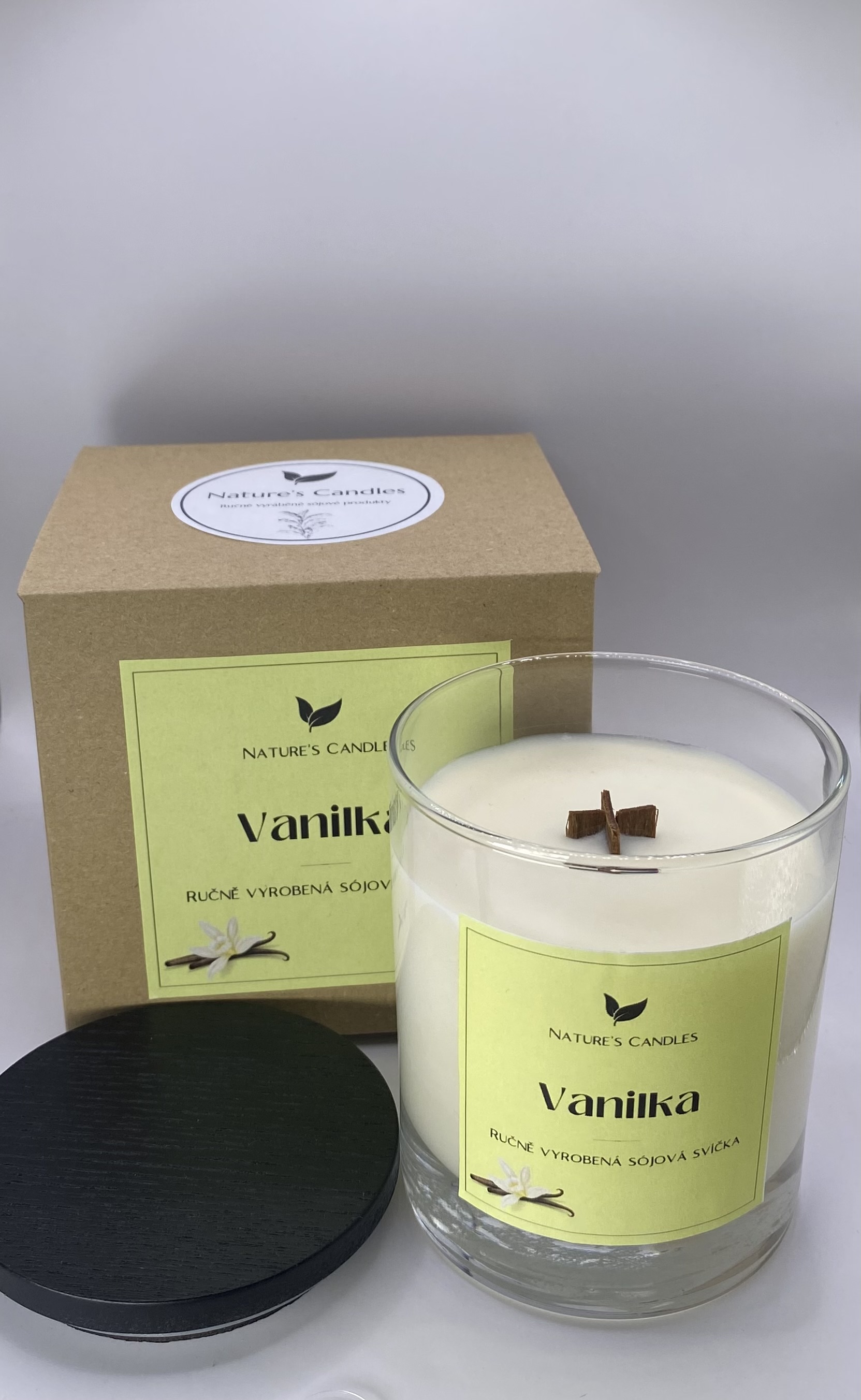 Sójová svíčka - Vanilka