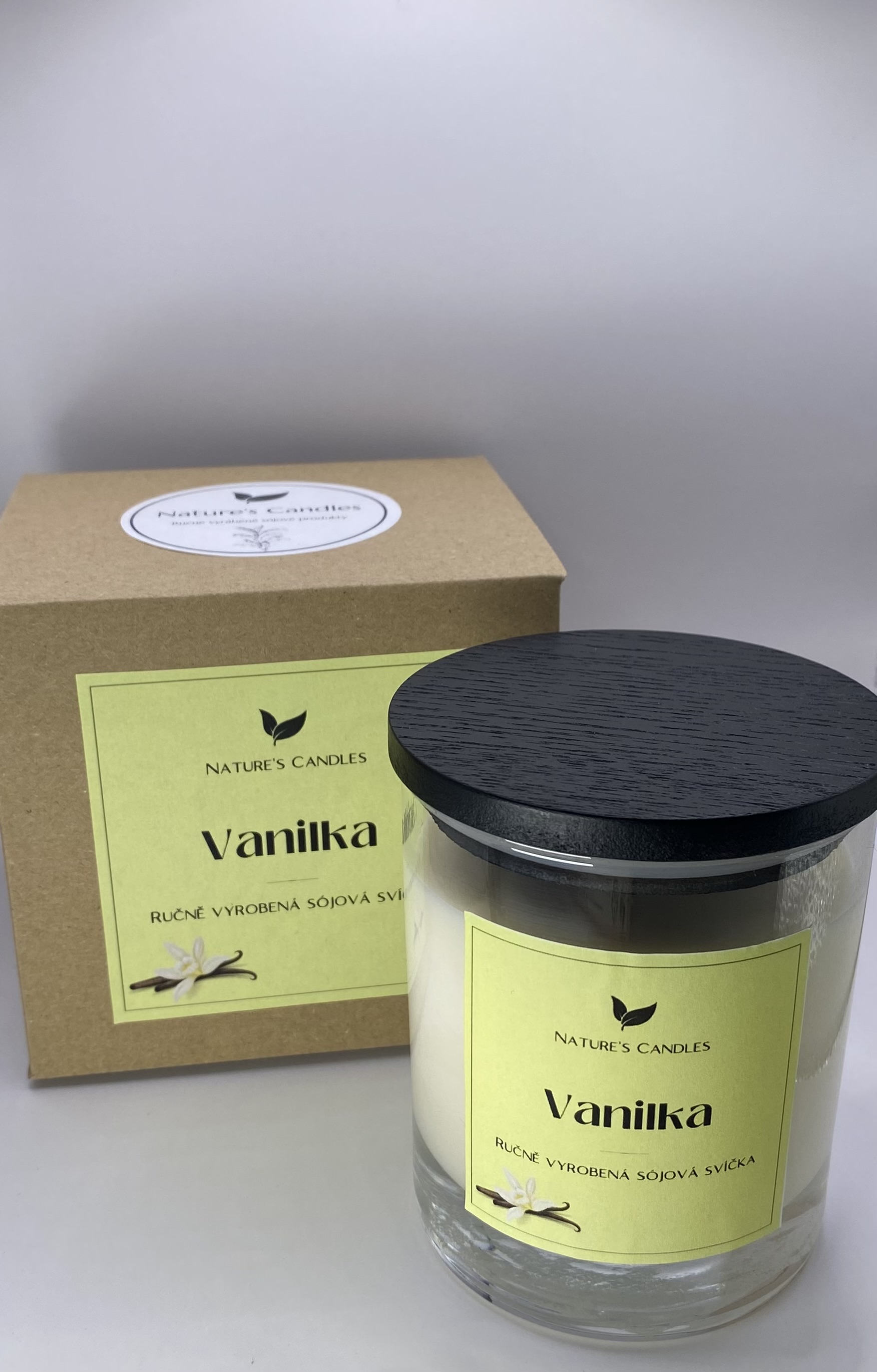 Sójová svíčka - Vanilka