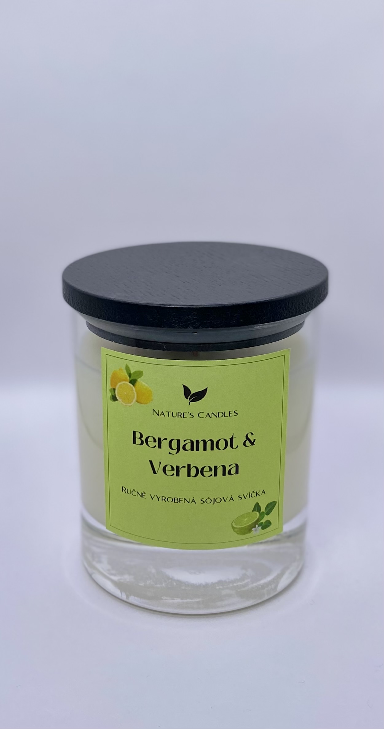 Sójová svíčka - Bergamot & Verbena