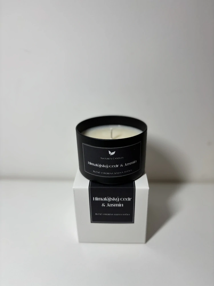 Sójová svíčka - Himálajský cedr & Jasmín