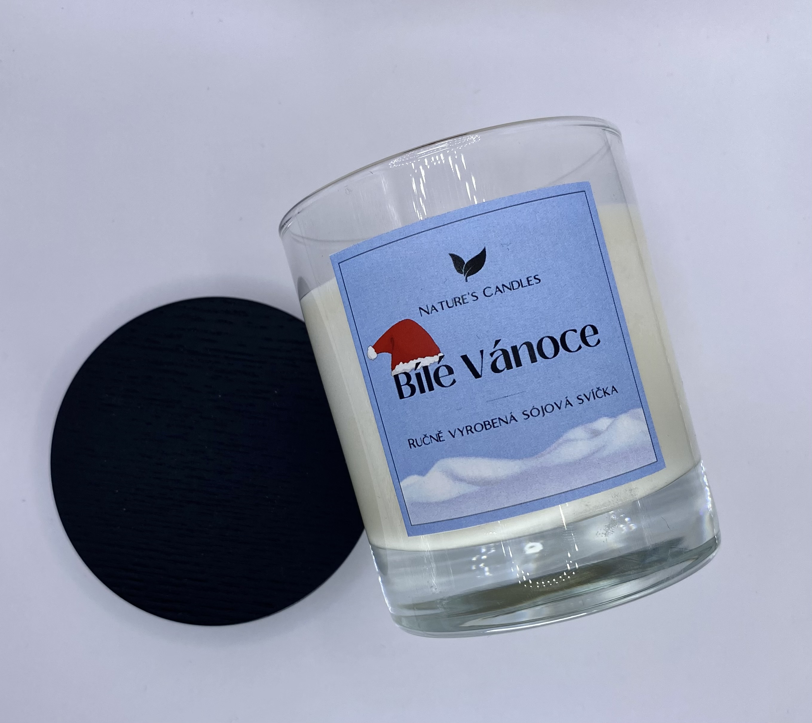 Sójová svíčka - Bílé Vánoce