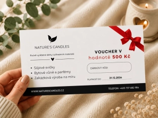 Dárkový voucher - 500 Kč