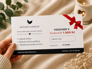 Dárkový voucher - 1.000 Kč
