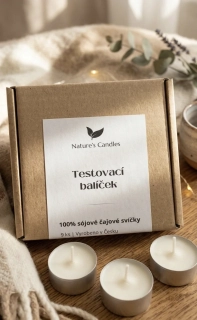Čajové svíčky - Testovací balíček