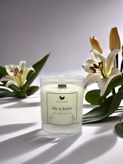 Sójová svíčka - Lilie & Bavlna