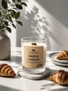 Sójová svíčka - Máslový croissant