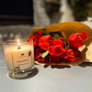 Sójová svíčka s vlastním věnováním