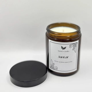 Sójová svíčka - Jantar