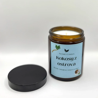 Sójová svíčka - Kokosy z ostrova