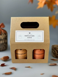 Dárková sada 2 svíček