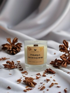 Sójová svíčka - Pekany & Javorový sirup