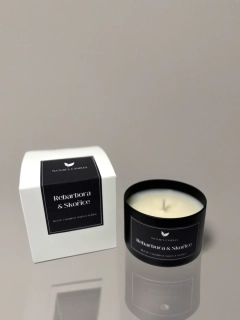 Sójová svíčka - Rebarbora & Skořice