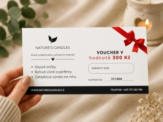 Dárkový voucher - 300 Kč