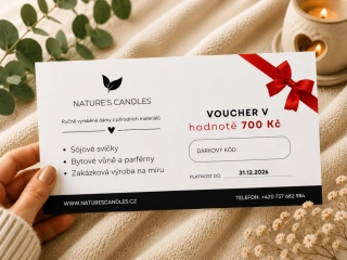 Dárkový voucher - 700 Kč