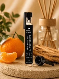 Vzorek vůně | Mandarinka & Santalové dřevo | 2ml