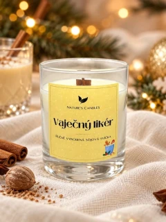 Sójová svíčka - Vaječný likér